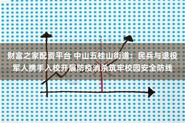 财富之家配资平台 中山五桂山街道：民兵与退役军人携手入校开展防疫消杀筑牢校园安全防线